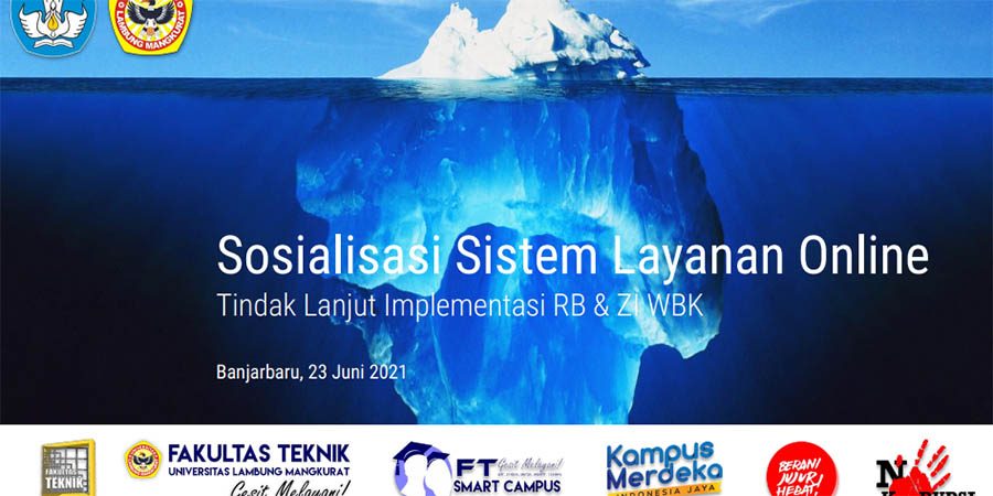 Materi Sosialisasi Sistem Layanan Online Tindak Lanjut Implementasi RB & ZI WBK