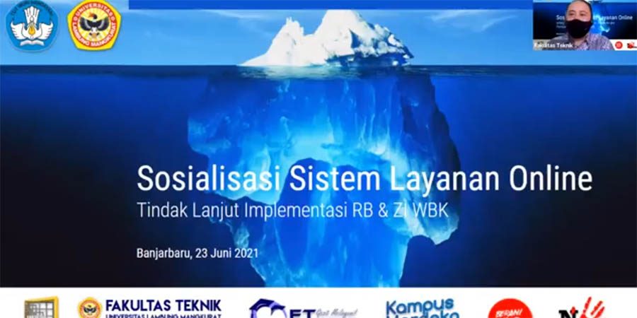 Sosialisasi Sistem Layanan Online FT ULM